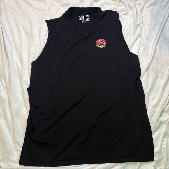 Kill Crew Other - Kill Crew men’s XL Black muscle cut off shirt with logo front and back